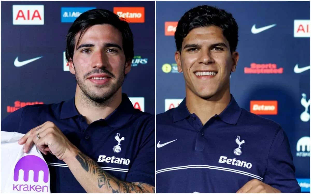 Dos jugadores de Tottenham en presentación oficial Dos jugadores de Tottenham en presentación oficial