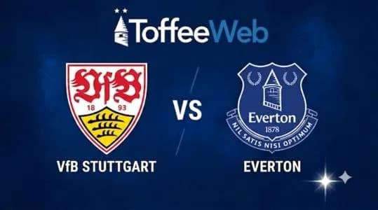VfB Stuttgart contra Everton en gráfico de partido VfB Stuttgart contra Everton en gráfico de partido