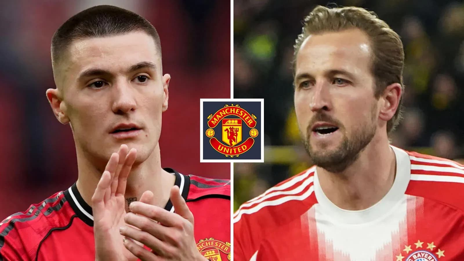 Jugadores de Manchester United y Bayern Múnich Jugadores de Manchester United y Bayern Múnich