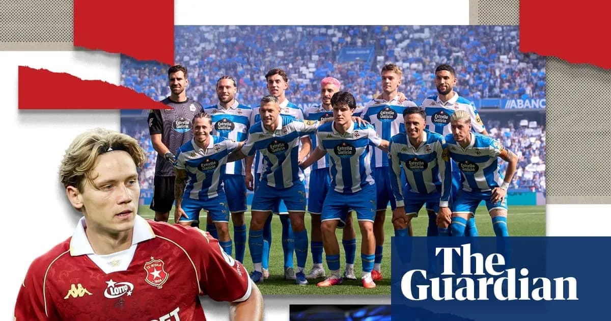 Equipo del Deportivo de La Coruña posando para foto Equipo del Deportivo de La Coruña posando para foto