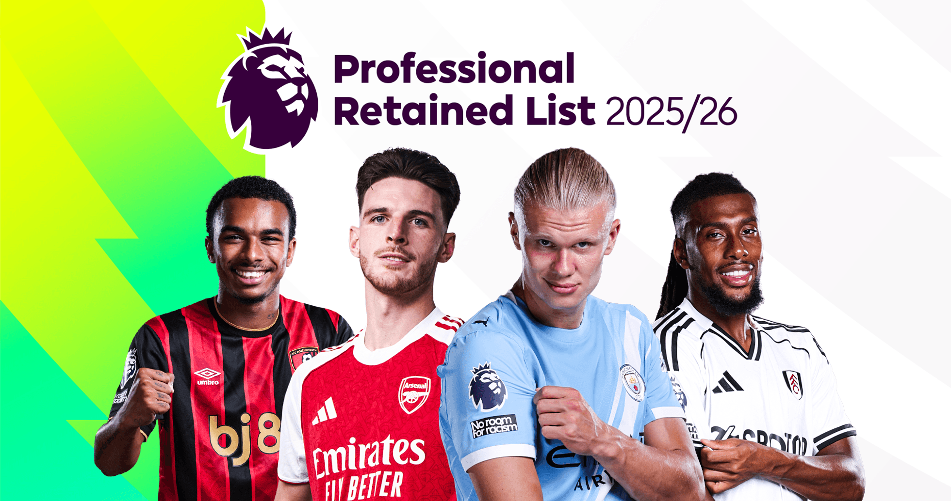 Jugadores de la Premier League en lista retenida 2025/26 Jugadores de la Premier League en lista retenida 2025/26